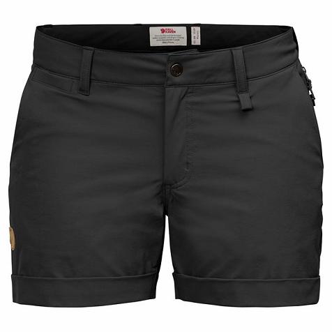 Fjallraven Women Abisko Shorts Black PH281840 Philippines